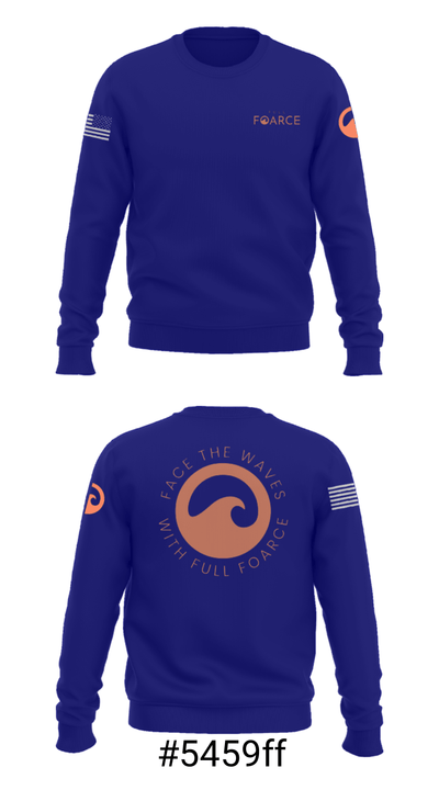 Full Foarce 4418872 Crew Neck Sweatshirt - 16