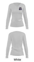 Carthage Middle School 38334304 Women's Long Sleeve V-neck Shirt - 6