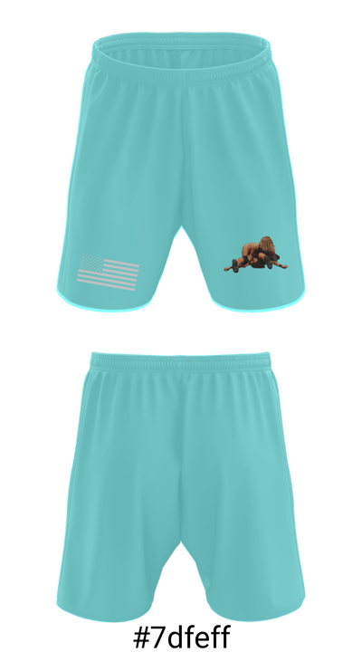 Awesome Wrestling Merch 52015429 Athletic Shorts With Pockets - 15