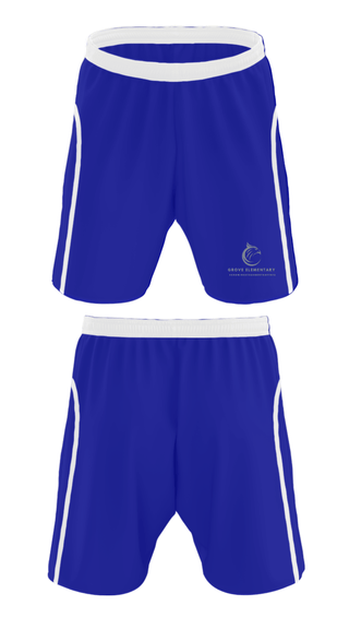 Athletic Shorts With Pockets, Grove Elementary School, Spirit Store, Teamtime, Team time, sublimation, custom sports apparel, team uniforms, spirit wear, spiritwear, sports uniforms, custom shirts, team store, custom team store, fundraiser sports, apparel fundraiser
