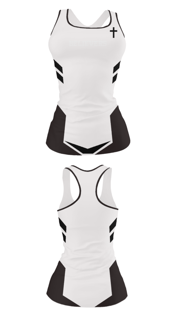 Tank Top, Believers, Men's Basketball, Teamtime, Team time, sublimation, custom sports apparel, team uniforms, spirit wear, spiritwear, sports uniforms, custom shirts, team store, custom team store, fundraiser sports, apparel fundraiser