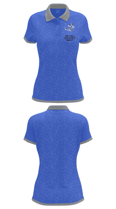 Northern Valley Regional High School At Demarest 55610350 Women's Short Sleeve Performance Polo  - 33