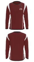 Bayonne High School Wrestling 48956156 Long Sleeve Performance Shirt - 32