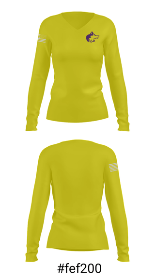 Women's Long Sleeve Vneck Shirt, Sequim High School Wrestling, Wrestling, Teamtime, Team time, sublimation, custom sports apparel, team uniforms, spirit wear, spiritwear, sports uniforms, custom shirts, team store, custom team store, fundraiser sports, apparel fundraiser