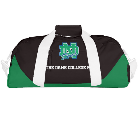 Duffle Bag, Notre Dame College Prep, Spirit Store, Teamtime, Team time, sublimation, custom sports apparel, team uniforms, spirit wear, spiritwear, sports uniforms, custom shirts, team store, custom team store, fundraiser sports, apparel fundraiser