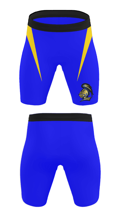 Lisbon Central High School Basketball 69472908 Men's Compression Shorts - 23