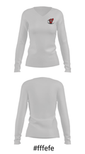Vestaburg High School Basketball 21779243 Women's Long Sleeve V-neck Shirt - 20