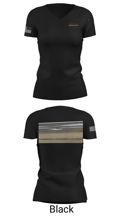 North GA Gutters And Roofing 8471021 Women's Short Sleeve V-neck Shirt - 14