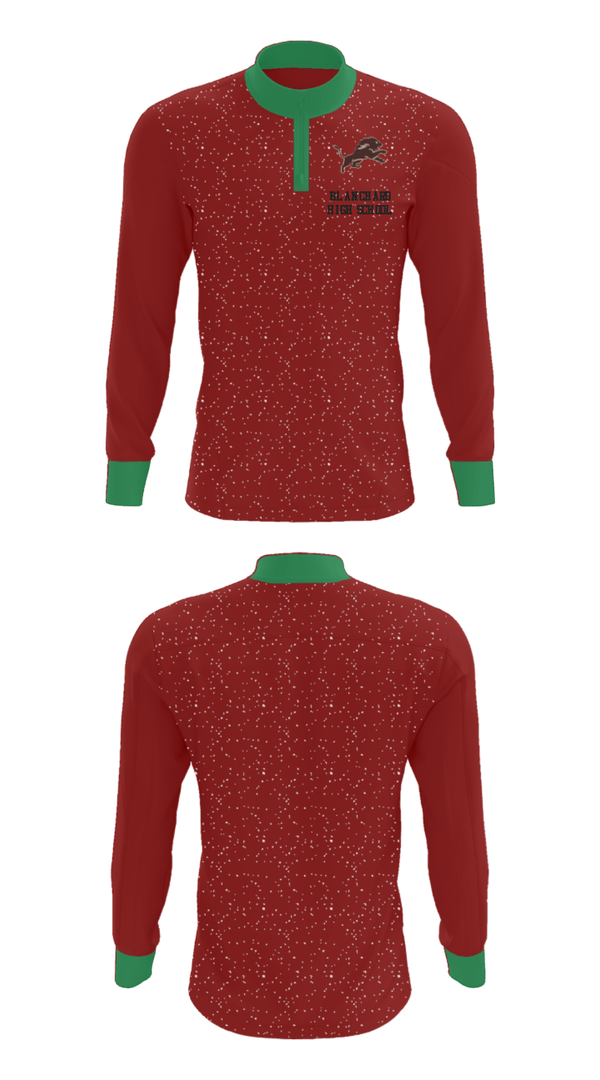 Quarter Zip Jacket, Blanchard High School, Spirit Store, Teamtime, Team time, sublimation, custom sports apparel, team uniforms, spirit wear, spiritwear, sports uniforms, custom shirts, team store, custom team store, fundraiser sports, apparel fundraiser