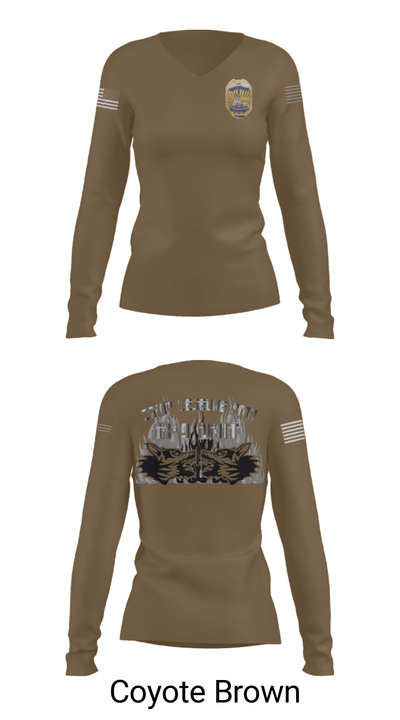 Pmo 39650425 Women's Long Sleeve V-neck Shirt - 15