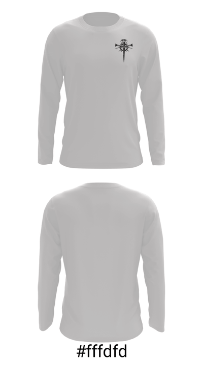 CONFLICTED RECORDS 65697530 Long Sleeve Performance Shirt - 18