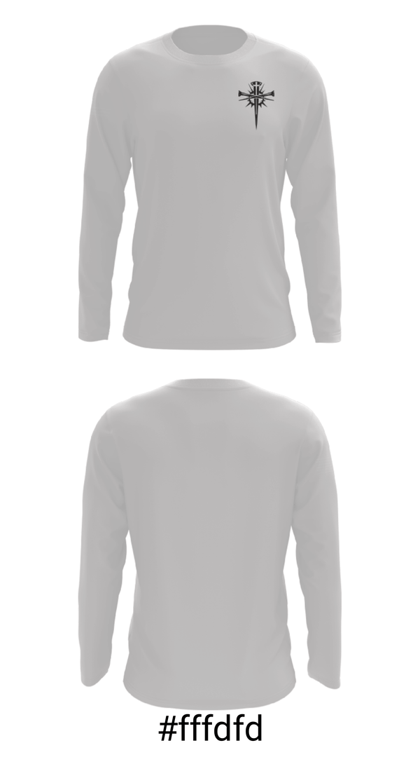 Long Sleeve Performance Shirt, CONFLICTED RECORDS, , Teamtime, Team time, sublimation, custom sports apparel, team uniforms, spirit wear, spiritwear, sports uniforms, custom shirts, team store, custom team store, fundraiser sports, apparel fundraiser