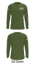 591st MP CO HQ PLT 10492449 Long Sleeve Performance Shirt - 27