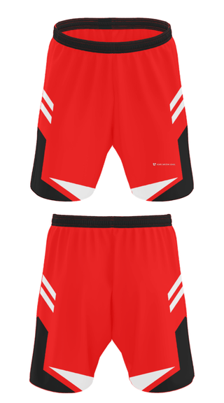 Athletic Shorts With Pockets, Agape Christian School Of Sarasota, Spirit Store, Teamtime, Team time, sublimation, custom sports apparel, team uniforms, spirit wear, spiritwear, sports uniforms, custom shirts, team store, custom team store, fundraiser sports, apparel fundraiser