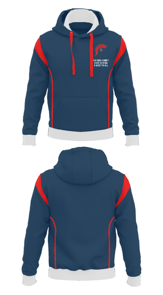 Hoodie, Brooks County High School Basketball, Men's Basketball, Teamtime, Team time, sublimation, custom sports apparel, team uniforms, spirit wear, spiritwear, sports uniforms, custom shirts, team store, custom team store, fundraiser sports, apparel fundraiser