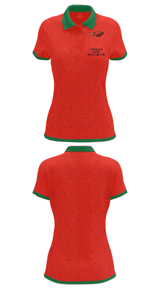 Women's Short Sleeve Performance Polo, Southern Boone Wrestling Club, Wrestling, Teamtime, Team time, sublimation, custom sports apparel, team uniforms, spirit wear, spiritwear, sports uniforms, custom shirts, team store, custom team store, fundraiser sports, apparel fundraiser