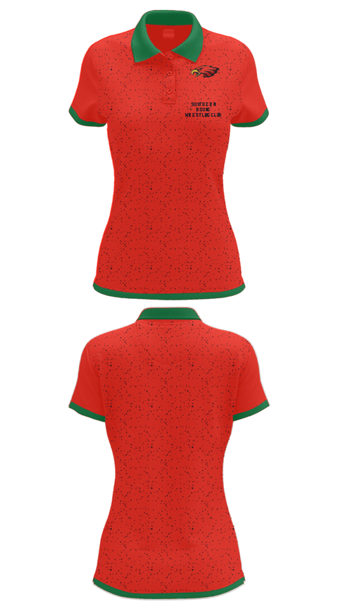 Women's Short Sleeve Performance Polo, Southern Boone Wrestling Club, Wrestling, Teamtime, Team time, sublimation, custom sports apparel, team uniforms, spirit wear, spiritwear, sports uniforms, custom shirts, team store, custom team store, fundraiser sports, apparel fundraiser