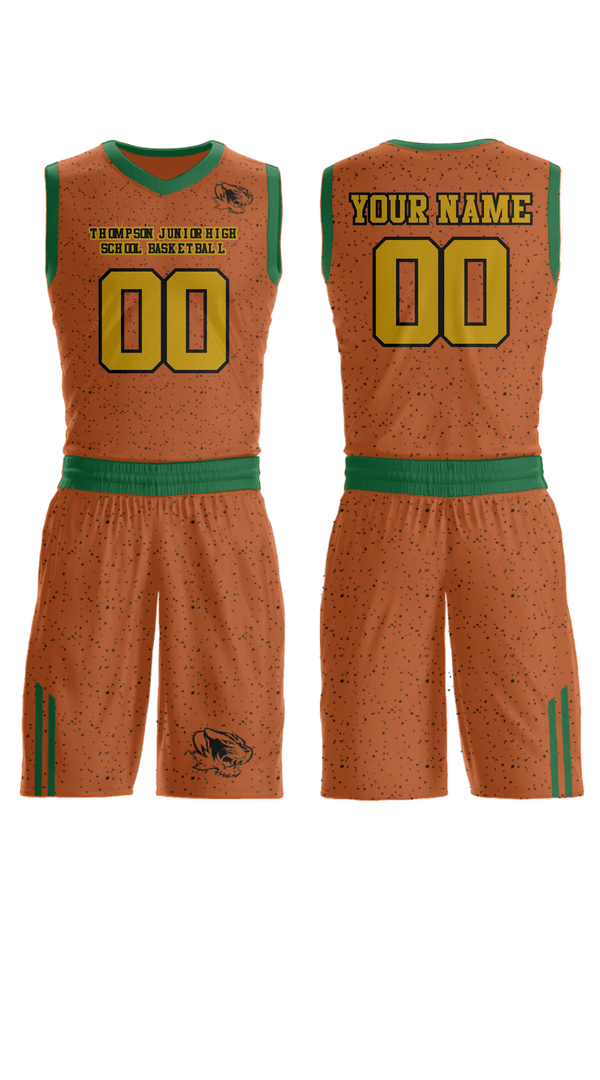 Womens Reversible Basketball Jersey, Thompson Junior High School Basketball, Women's Basketball, Teamtime, Team time, sublimation, custom sports apparel, team uniforms, spirit wear, spiritwear, sports uniforms, custom shirts, team store, custom team store, fundraiser sports, apparel fundraiser