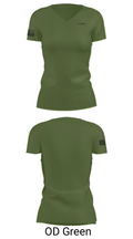 E CO 21BEB 21998530 Women's Short Sleeve V-neck Shirt - 28