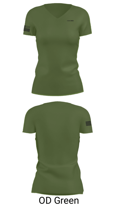 E CO 21BEB 21998530 Women's Short Sleeve V-neck Shirt - 28