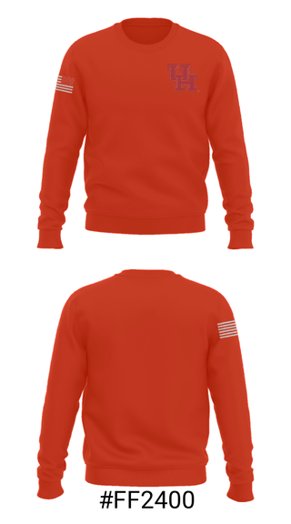 Crew Neck Sweatshirt, University Of Houston Diving, Spirit Store, Teamtime, Team time, sublimation, custom sports apparel, team uniforms, spirit wear, spiritwear, sports uniforms, custom shirts, team store, custom team store, fundraiser sports, apparel fundraiser