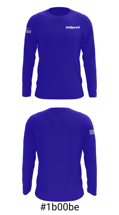 24Speed 41159952 Long Sleeve Performance Shirt - 18