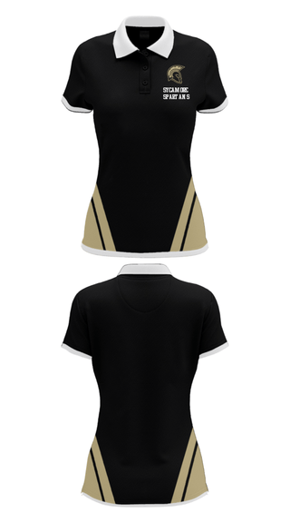 Women's Short Sleeve Performance Polo, Sycamore wrestling team, Wrestling, Teamtime, Team time, sublimation, custom sports apparel, team uniforms, spirit wear, spiritwear, sports uniforms, custom shirts, team store, custom team store, fundraiser sports, apparel fundraiser