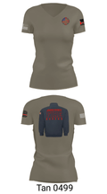 Jasper County Fire Rescue 11474467 Women's Short Sleeve V-neck Shirt - 35