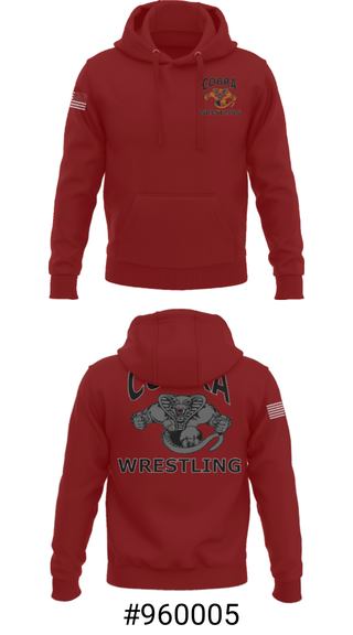 Hoodie, Cobra Wrestling Club, Wrestling, Teamtime, Team time, sublimation, custom sports apparel, team uniforms, spirit wear, spiritwear, sports uniforms, custom shirts, team store, custom team store, fundraiser sports, apparel fundraiser