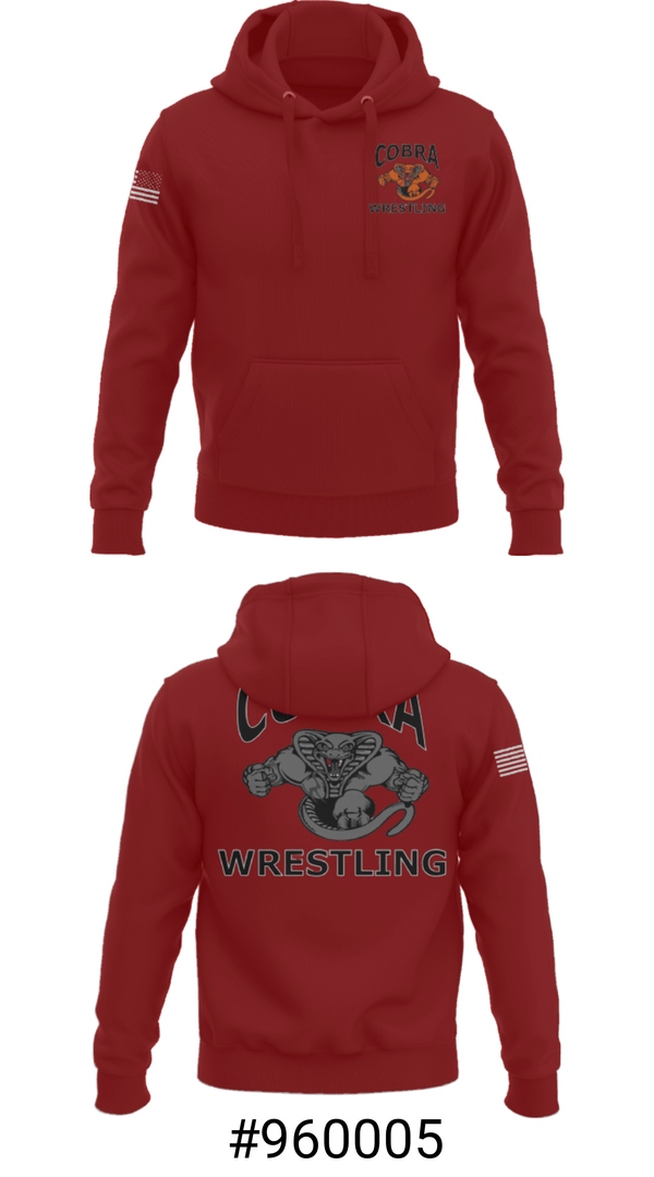 Hoodie, Cobra Wrestling Club, Wrestling, Teamtime, Team time, sublimation, custom sports apparel, team uniforms, spirit wear, spiritwear, sports uniforms, custom shirts, team store, custom team store, fundraiser sports, apparel fundraiser