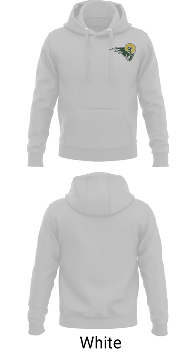 Bay Creek Middle School  Basketball 51634405 Hoodie - 3