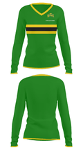 Bethel High School 30523815 Women's Long Sleeve V-neck Shirt - 31