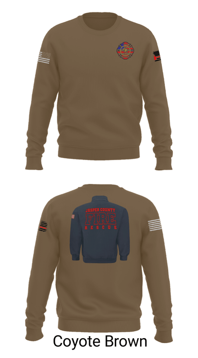 Jasper County Fire Rescue 11474467 Crew Neck Sweatshirt - 10