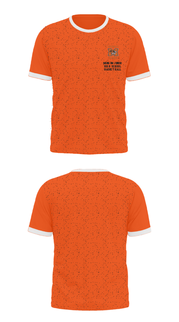Short Sleeve Performance Shirt, Mangum Junior High School Basketball, Women's Basketball, Teamtime, Team time, sublimation, custom sports apparel, team uniforms, spirit wear, spiritwear, sports uniforms, custom shirts, team store, custom team store, fundraiser sports, apparel fundraiser