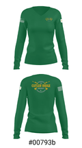 Cutler Ridge Components 70291236 Women's Long Sleeve V-neck Shirt - 20