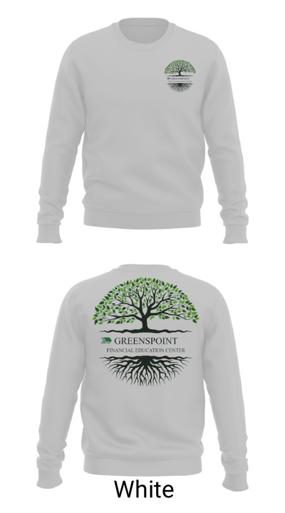 Greens point financial center 85507261 Crew Neck Sweatshirt - 2