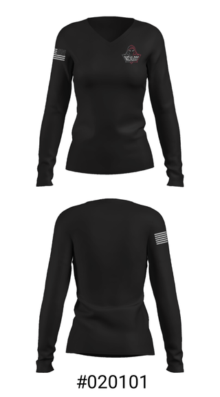 Women's Long Sleeve Vneck Shirt, Reckless, Football, Teamtime, Team time, sublimation, custom sports apparel, team uniforms, spirit wear, spiritwear, sports uniforms, custom shirts, team store, custom team store, fundraiser sports, apparel fundraiser