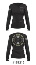 WPA 1st Infantry 46853550 Women's Long Sleeve V-neck Shirt - 7