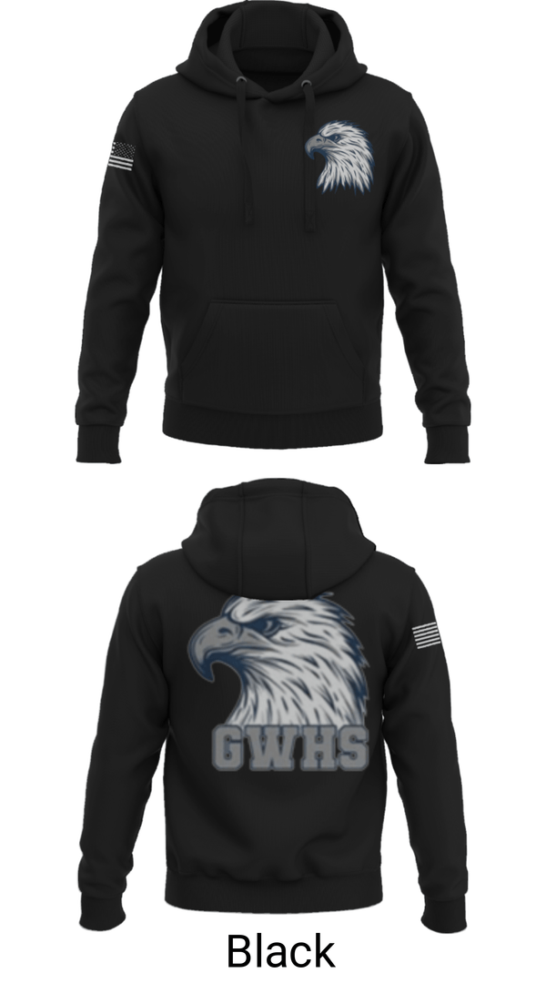 Hoodie, George Washington High School Basketball, Men's Basketball, Teamtime, Team time, sublimation, custom sports apparel, team uniforms, spirit wear, spiritwear, sports uniforms, custom shirts, team store, custom team store, fundraiser sports, apparel fundraiser