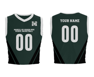 Mens Basketball Jersey, Marcellus Senior High School Basketball, Men's Basketball, Teamtime, Team time, sublimation, custom sports apparel, team uniforms, spirit wear, spiritwear, sports uniforms, custom shirts, team store, custom team store, fundraiser sports, apparel fundraiser