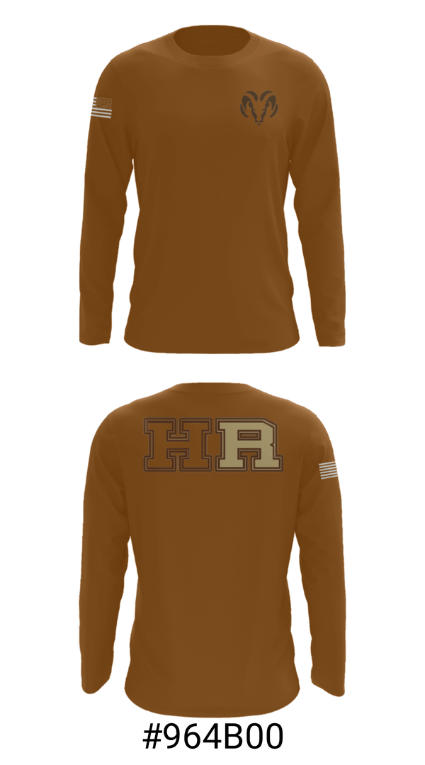 Long Sleeve Performance Shirt, Holt High School Wrestling, Wrestling, Teamtime, Team time, sublimation, custom sports apparel, team uniforms, spirit wear, spiritwear, sports uniforms, custom shirts, team store, custom team store, fundraiser sports, apparel fundraiser