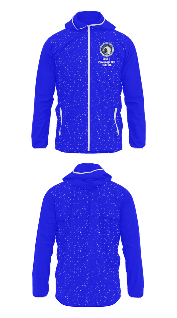 Windbreaker, South Elementary School, Spirit Store, Teamtime, Team time, sublimation, custom sports apparel, team uniforms, spirit wear, spiritwear, sports uniforms, custom shirts, team store, custom team store, fundraiser sports, apparel fundraiser