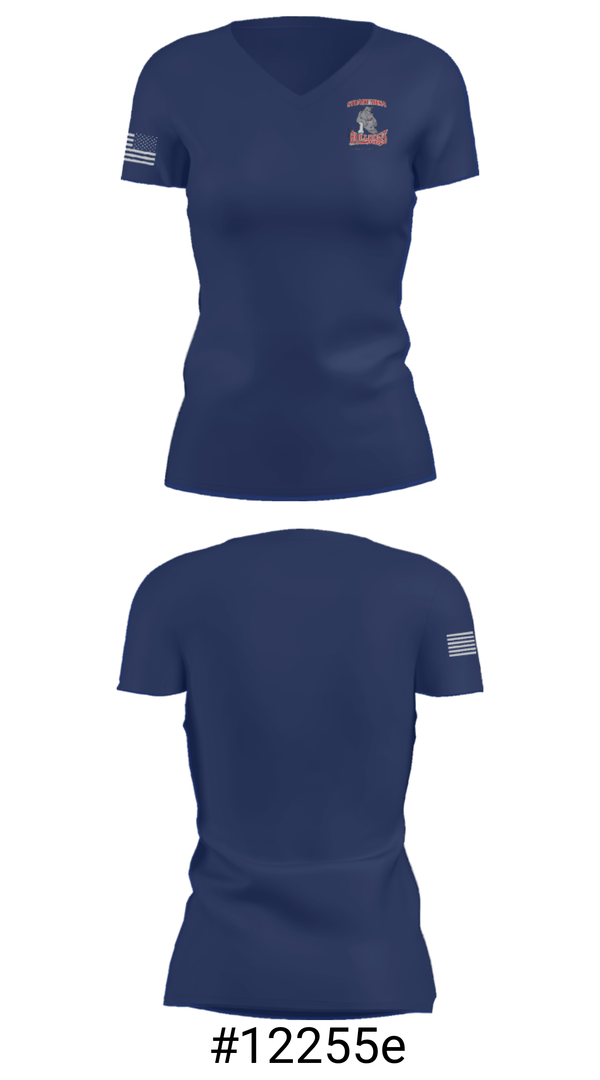 Women's Short Sleeve Vneck Shirt, Stuart Mesa Elementary School, Spirit Store, Teamtime, Team time, sublimation, custom sports apparel, team uniforms, spirit wear, spiritwear, sports uniforms, custom shirts, team store, custom team store, fundraiser sports, apparel fundraiser