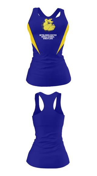 Tank Top, Bethlehem-Center Middle School Wrestling, Wrestling, Teamtime, Team time, sublimation, custom sports apparel, team uniforms, spirit wear, spiritwear, sports uniforms, custom shirts, team store, custom team store, fundraiser sports, apparel fundraiser