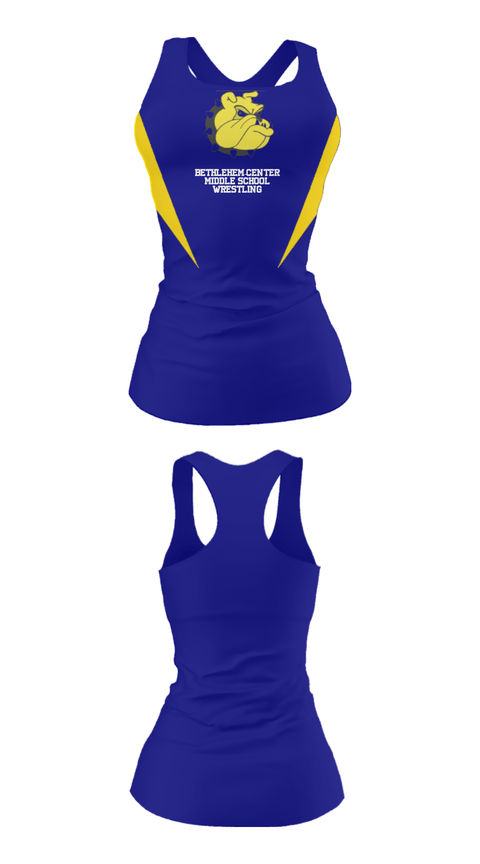 Tank Top, Bethlehem-Center Middle School Wrestling, Wrestling, Teamtime, Team time, sublimation, custom sports apparel, team uniforms, spirit wear, spiritwear, sports uniforms, custom shirts, team store, custom team store, fundraiser sports, apparel fundraiser