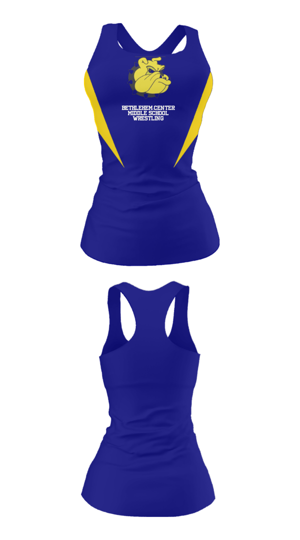 Tank Top, Bethlehem-Center Middle School Wrestling, Wrestling, Teamtime, Team time, sublimation, custom sports apparel, team uniforms, spirit wear, spiritwear, sports uniforms, custom shirts, team store, custom team store, fundraiser sports, apparel fundraiser