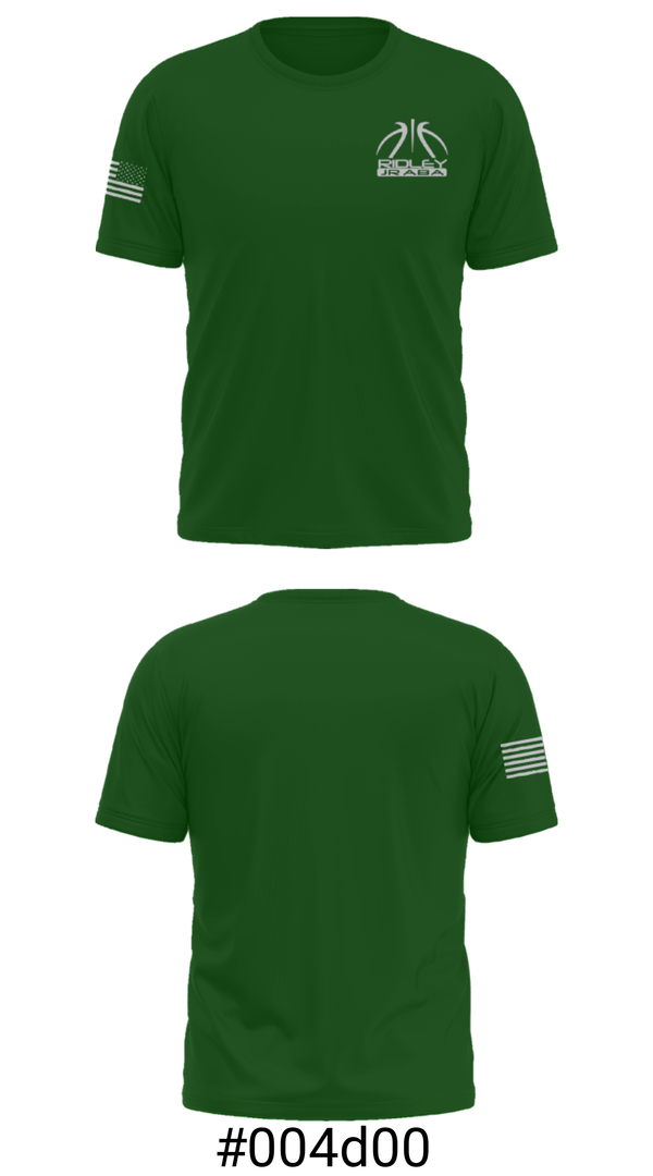 Short Sleeve Performance Shirt, Ridley Jr Aba Basketball, Men's Basketball, Teamtime, Team time, sublimation, custom sports apparel, team uniforms, spirit wear, spiritwear, sports uniforms, custom shirts, team store, custom team store, fundraiser sports, apparel fundraiser