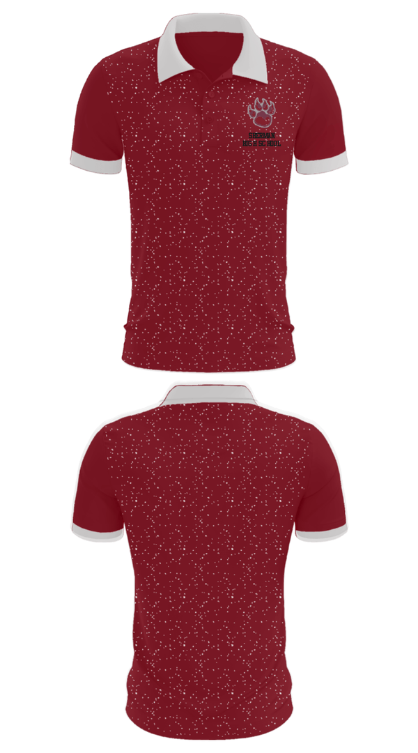 Short Sleeve Performance Polo, Sherman High School, Spirit Store, Teamtime, Team time, sublimation, custom sports apparel, team uniforms, spirit wear, spiritwear, sports uniforms, custom shirts, team store, custom team store, fundraiser sports, apparel fundraiser