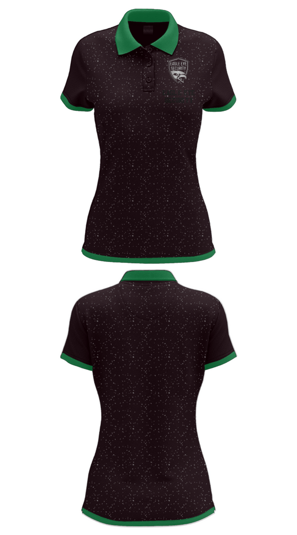 Women's Short Sleeve Performance Polo, Eagle Eye Security, , Teamtime, Team time, sublimation, custom sports apparel, team uniforms, spirit wear, spiritwear, sports uniforms, custom shirts, team store, custom team store, fundraiser sports, apparel fundraiser