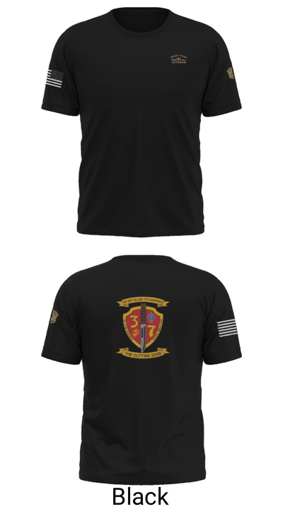 3rd. Battalion 7th. Marines 15768807 Short Sleeve Performance Shirt - 22